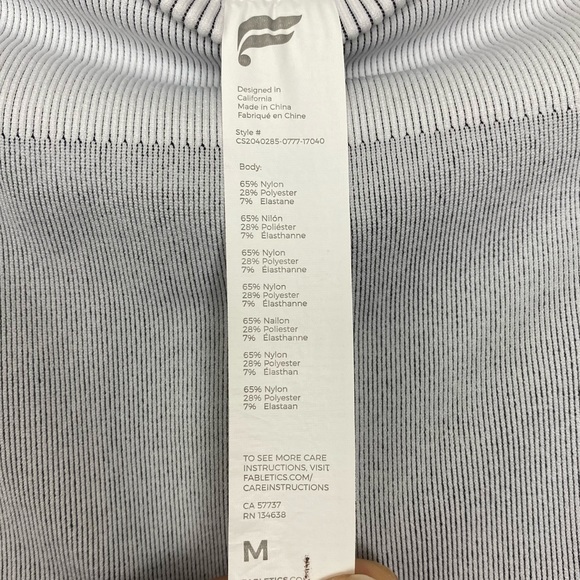 Fabletics seamless star print leggings size medium - Picture 7 of 7